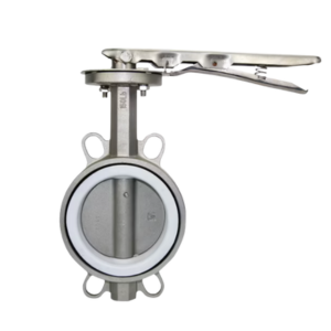 Van bướm inox tay gạt