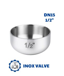 Chén hàn inox DN15