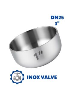 Chén hàn inox DN25