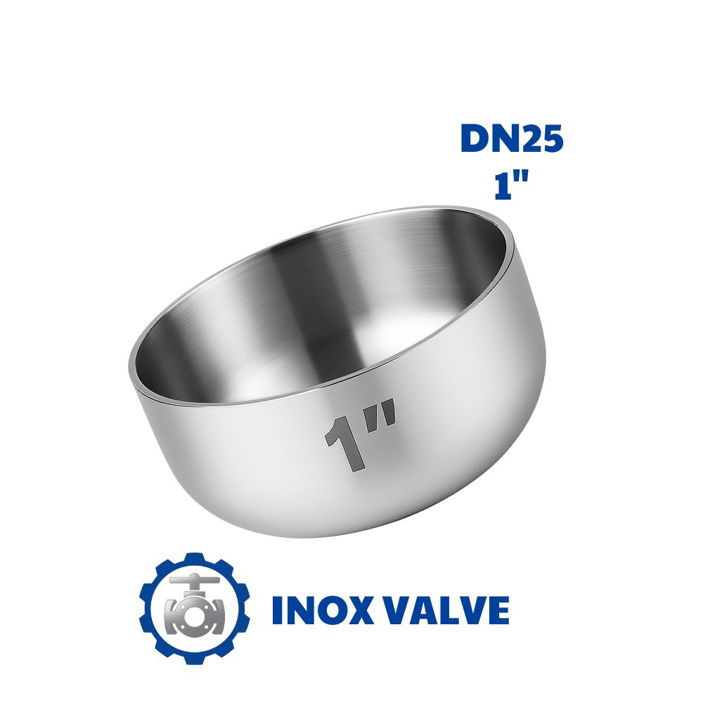 Chén hàn inox DN25