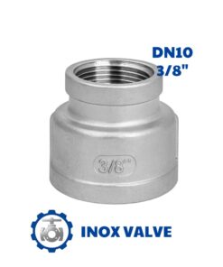 Côn thu inox ren DN10