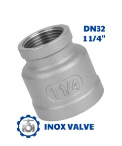 Côn thu inox ren DN32