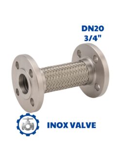Khớp nối mềm inox mặt bích DN20