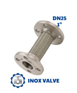 Khớp nối mềm inox mặt bích DN25