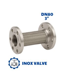 Khớp nối mềm inox mặt bích DN80