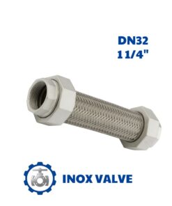Khớp nối mềm inox ren DN32