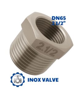 Lơ thu inox ren DN65