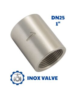 Măng sông inox ren DN25