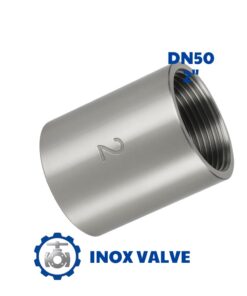 Măng sông inox ren DN50