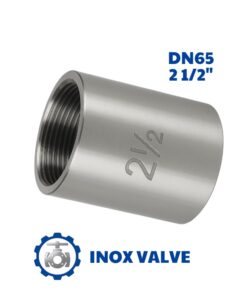 Măng sông inox ren DN65