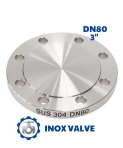 Mặt bích mù inox DN80