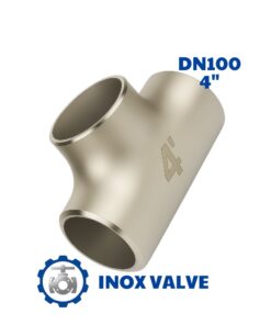 Tê hàn inox DN100
