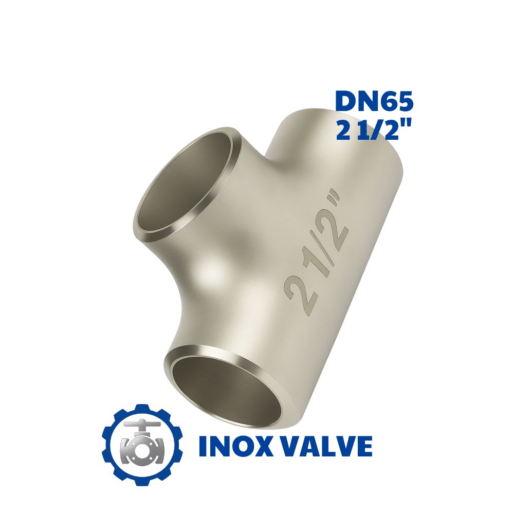 Tê hàn inox DN65