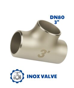 Tê hàn inox DN80