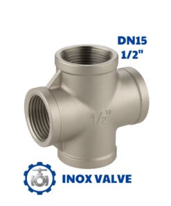 Thập inox ren DN15