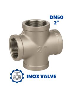 Thập inox ren DN50