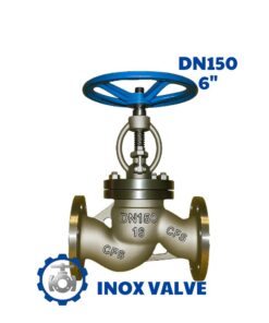 Van cầu inox mặt bích DN150