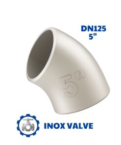 Chếch hàn inox DN125
