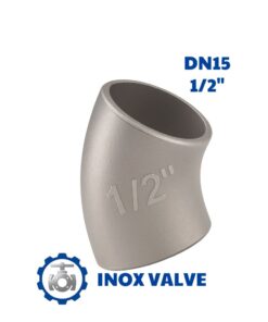 Chếch hàn inox DN15