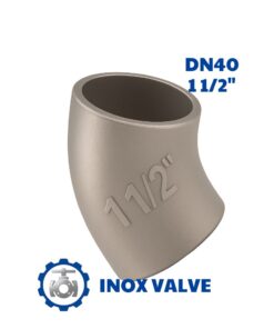 Chếch hàn inox DN40