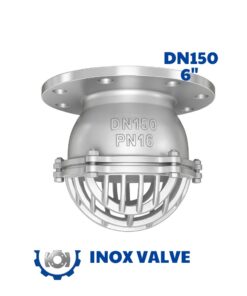 Rọ bơm inox mặt bích DN150