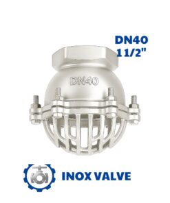 Rọ bơm inox ren DN40