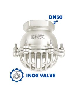 Rọ bơm inox ren DN50