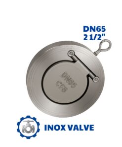 Van 1 chiều treo inox DN65