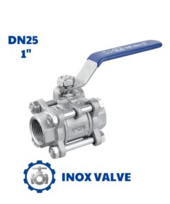 Van bi inox 3 mảnh DN25