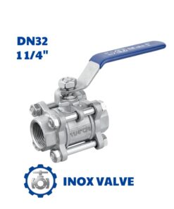 Van bi inox 3 mảnh DN32