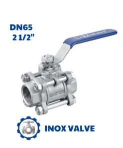 Van bi inox 3 mảnh DN65