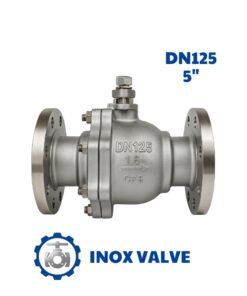 Van bi inox mặt bích DN125