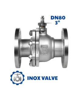 Van bi inox mặt bích DN80