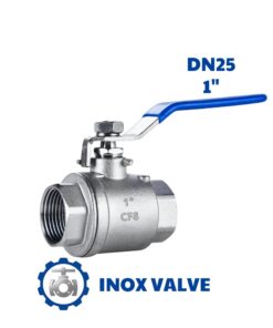 Van bi inox tay gạt DN25