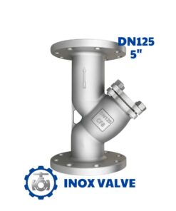 Y lọc inox mặt bích DN125