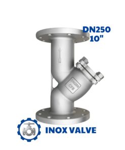 Y lọc inox mặt bích DN250