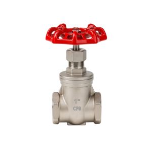 Van cổng inox ren