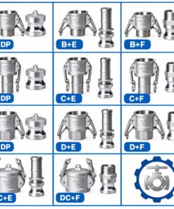 Kiểu Kết hợp khớp nối nhanh inox